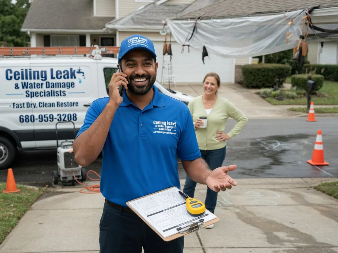 Ceiling Leak Cleanup Revelo, KY FAQs